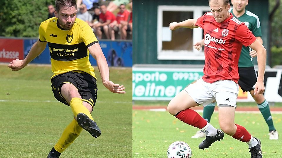 Andreas Köckeis (links) und Marco Kappl waren aus Sicht der Vereine die überragenden Akteure in dieser Saison der Kreisklasse Deggendorf.