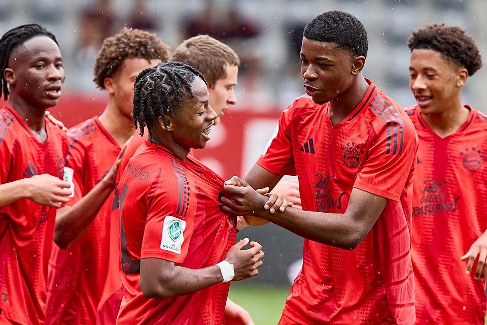 Die U17 des FC Bayern will ins Finale. 