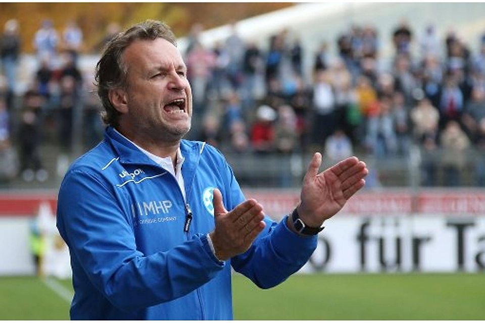 Der neue Cheftrainer bei den Blauen: Alfred Kaminski Foto: Baumann