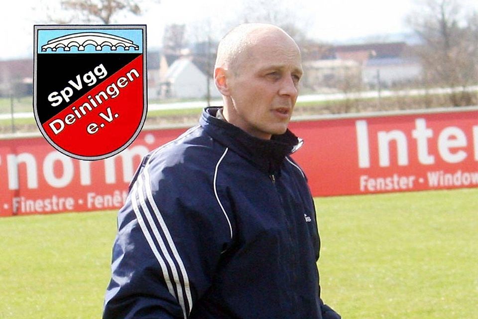 Bernd Geiger wird neuer Trainer der SpVgg Deiningen.  F.: Mack