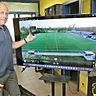 Uwe Blaczek hat sich beim SV 07 Geinsheim in das Analyse-System „Coaching Eye“ eingearbeitet, das die Fußballabteilung nun nutzen kann. 