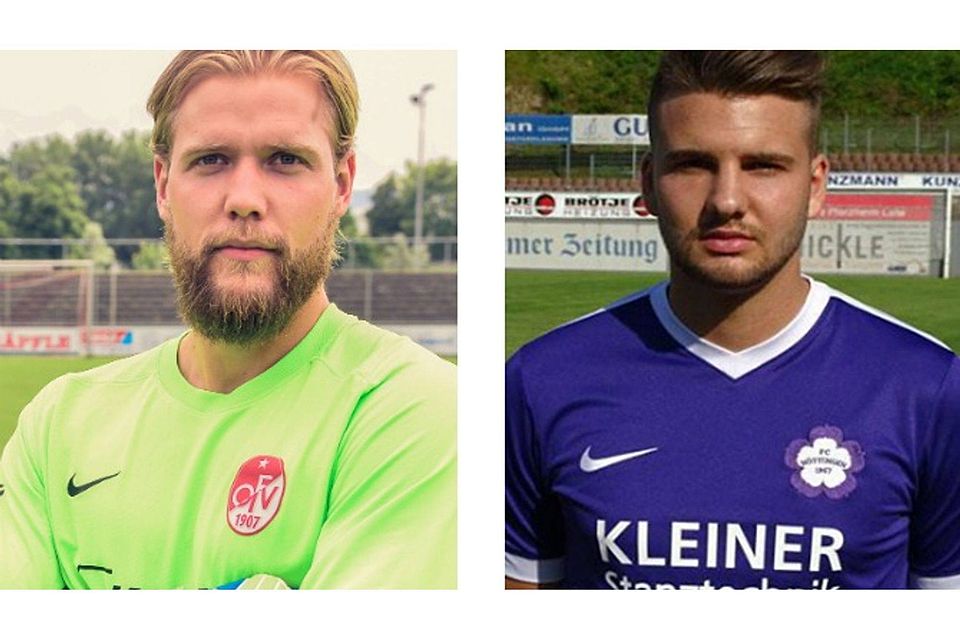 Dominik Bergdorf (links) und Jonas Bergmann tragen künftig das Trikot des FC Denzlingen | Fotos: ZVG