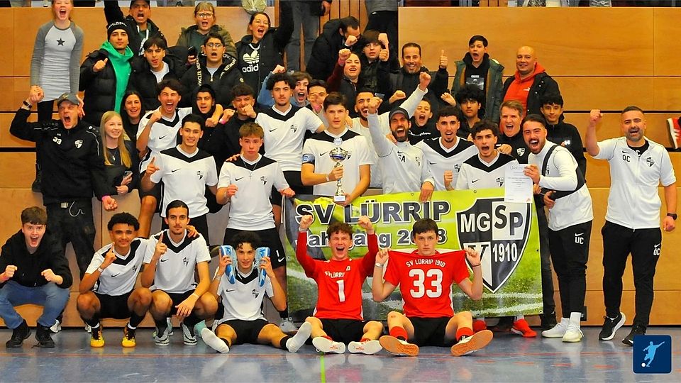 Die B-Jugend des SV Lürrip holte im Vorjahr den Titel.