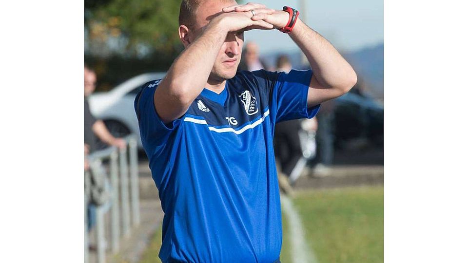 Thomas Geke: Öschelbronns Trainer hat vor dem Derby Personalsorgen Foto (Archiv): Holom