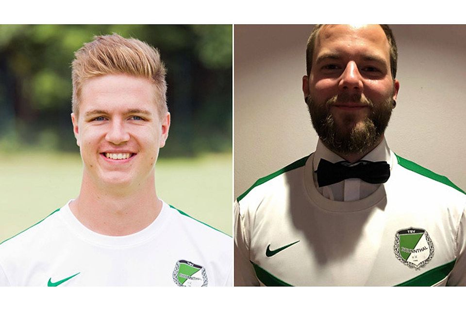 Gleich zwei Doppelpacks sicherten dem TSV Brunnthal den 4:2-Erfolg gegen den ASV Habach: Jakob Klaß (li.) und Florian Roth (re.) trafen jeweils zweimal. F: TSV Brunnthal Gleich zwei Doppelpacks sicherten dem TSV Brunnthal den 4:2-Erfolg gegen den ASV Habach: Jakob Klaß (li.) und Florian Roth (re.) trafen jeweils zweimal. F: TSV Brunnthal