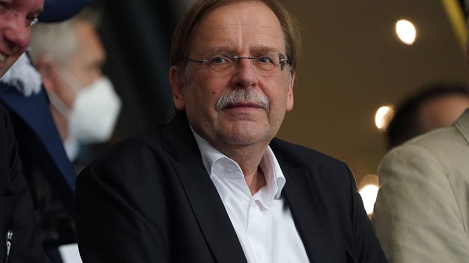 Kommissarischer DFB Präsident Dr. Rainer Koch - Stuttgart 05.09.2021: Deutschland vs. Armenien, Mercedes-Benz Arena.