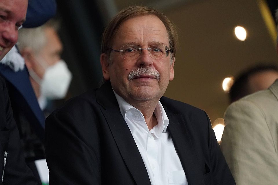 Kommissarischer DFB Präsident Dr. Rainer Koch - Stuttgart 05.09.2021: Deutschland vs. Armenien, Mercedes-Benz Arena.