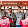Das neue Trainerteam des TSV Aubstadt um Chefcoach Julian Grell (ganz links) – Foto: Verein