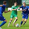 Doppeltorschütze Fabian Ziegler (Mitte) und Fortuna Regensburg zeigten sich in Torlaune.