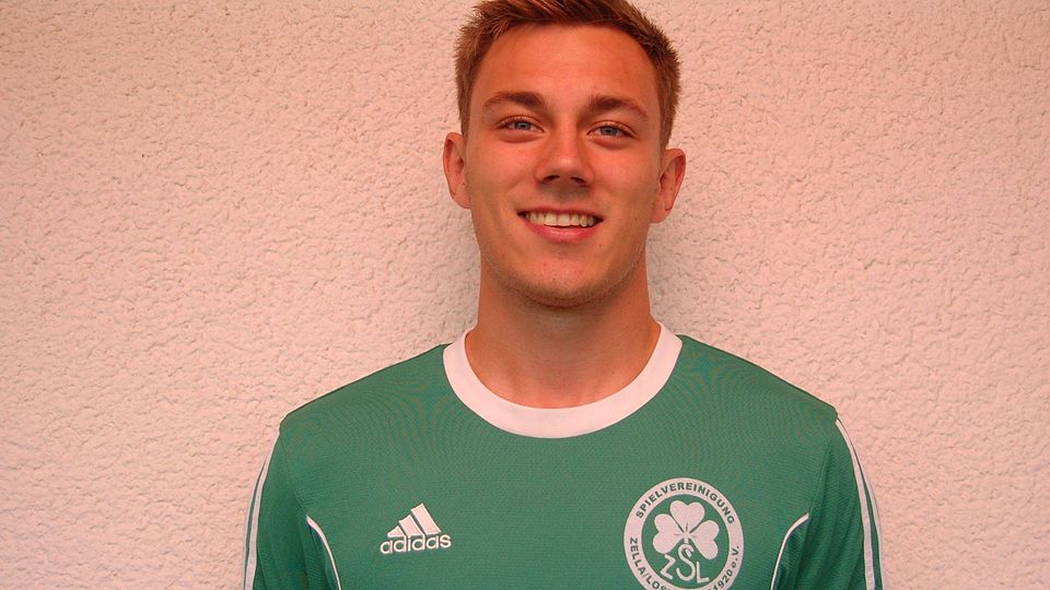 David Ditter - Torschütze zum 1:1 Ausgleich beim Spiel der A2, TSV Holzhausen gegen die Spvvg Zella / Loshausen