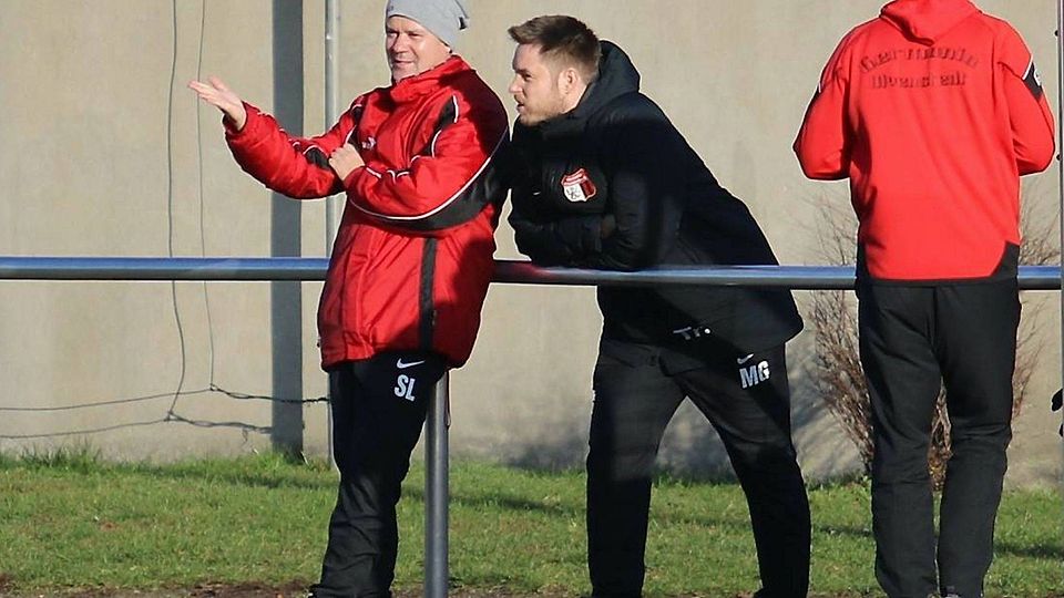 Markus Goldmann (Mitte) wird sportlicher Leiter, Stefan Lutter (links) wieder Co-Trainer.