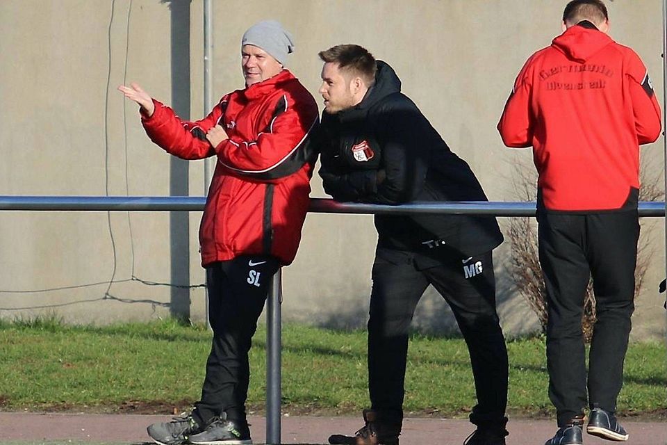 Markus Goldmann (Mitte) wird sportlicher Leiter, Stefan Lutter (links) wieder Co-Trainer.