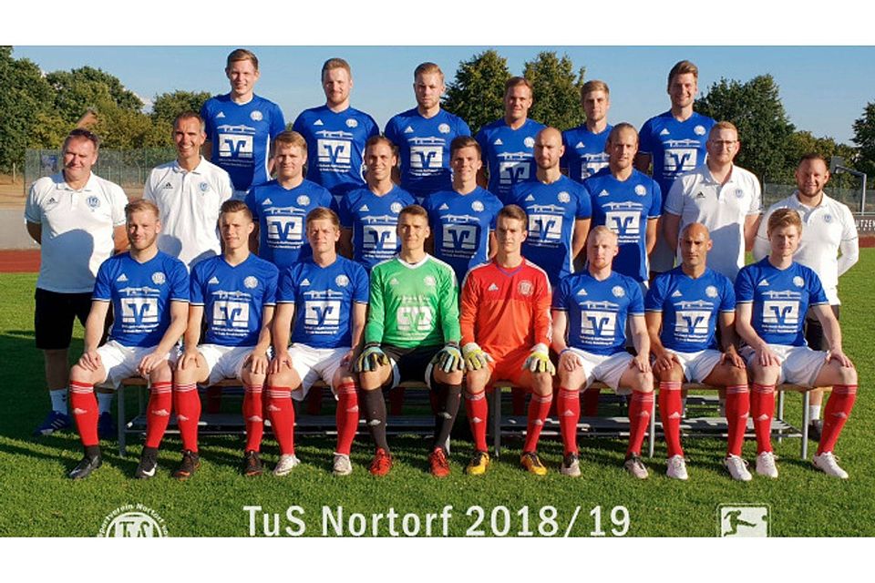 Der TuS Nortorf ist seit neun Verbandsliga-Spielen ungeschlagen und will diese Serie in der Rückrunde natürlich gerne ausbauen  F: Marc Nitsch