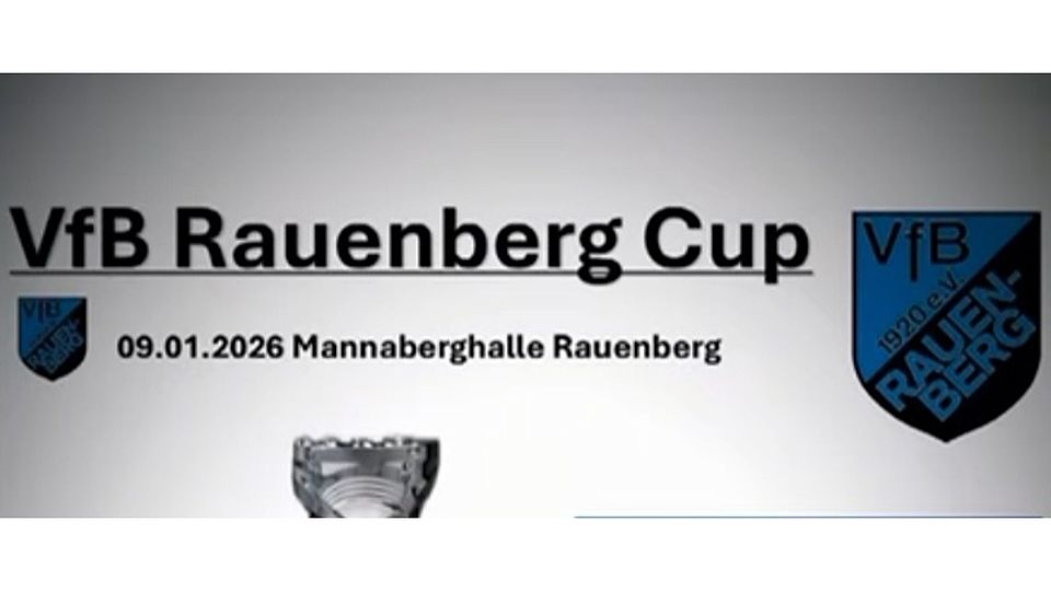 Heute findet der VfB Rauenberg-Cup in der Mannaberghalle statt