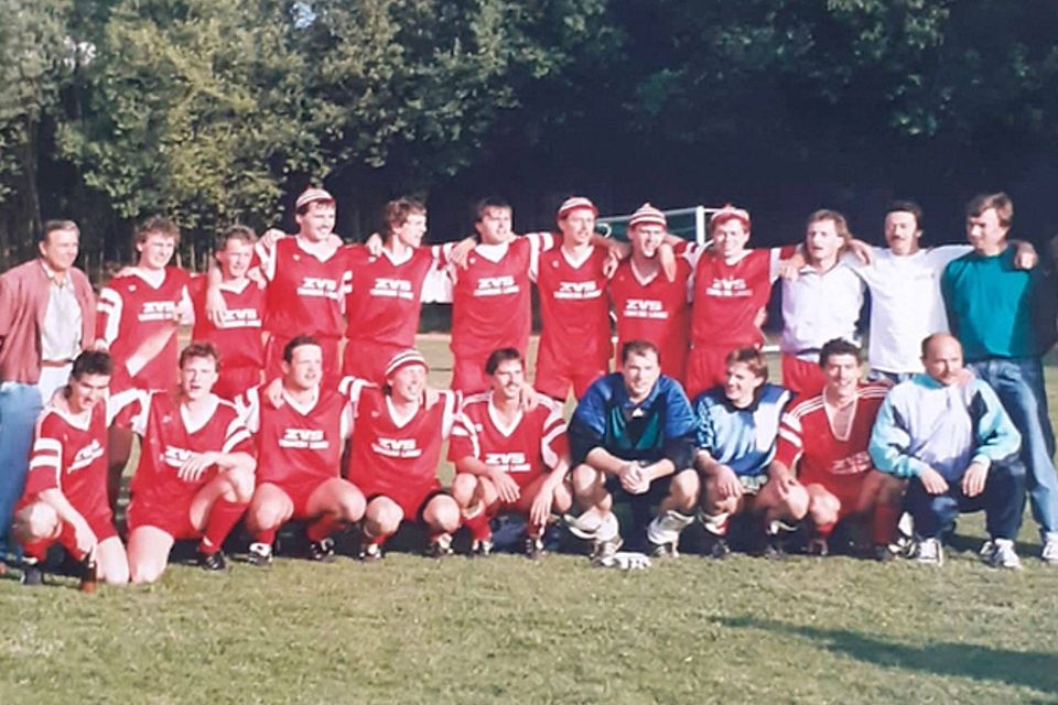 Der TSV Waldkirchen feierte 1992 den Aufstieg in die Landesliga 