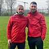 Levent Öksüm (r.) gibt im Sommer sein Traineramt beim SV Türk Genclik ab, Yordan Todorov (l.) ist dann alleiniger Cheftrainer.