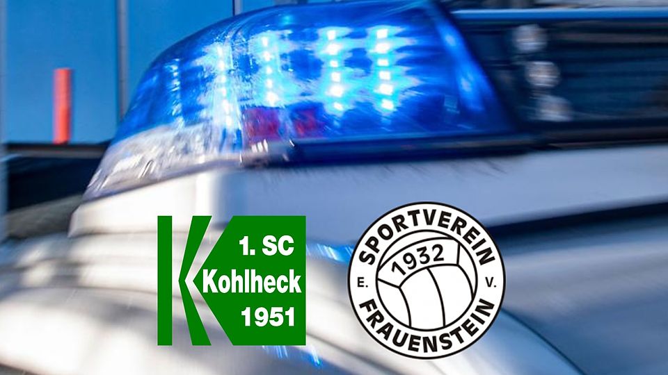 Nach einem Spiel in der A-Jugend zwischen Kohlheck und Frauenstein musste die Polizei anrücken. 