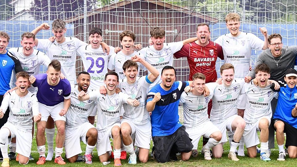 Die zweite Mannschaft der SpVgg Altenerding ist Meister der A-Klasse.