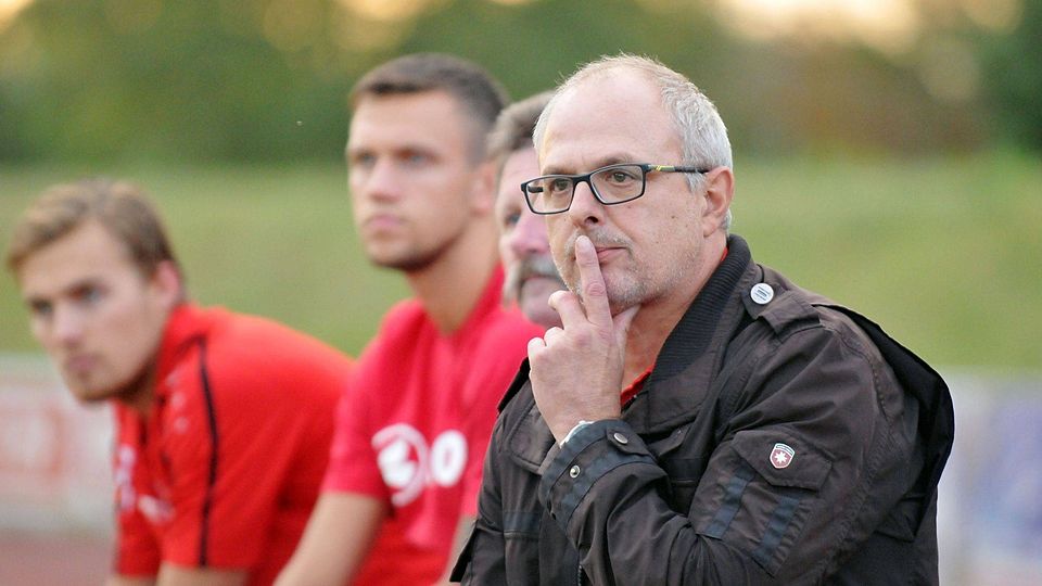 Klaus Mösle (vorne) will den 1. SC Feucht wieder in die Bayernliga etablieren. F: Brugger