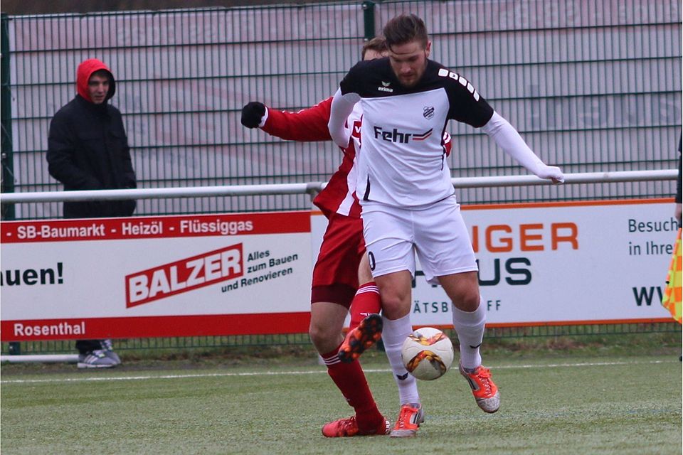 F: Knauer Lohfeldens Thomas Müller traf heute gegen Eschborn erstmals in diesem Jahr in einem Ligaspiel.