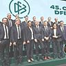 DFB-Bundestag auf den DFB-Campus in Frankfurt am Main: Das neugewählte Präsidium des DFB.