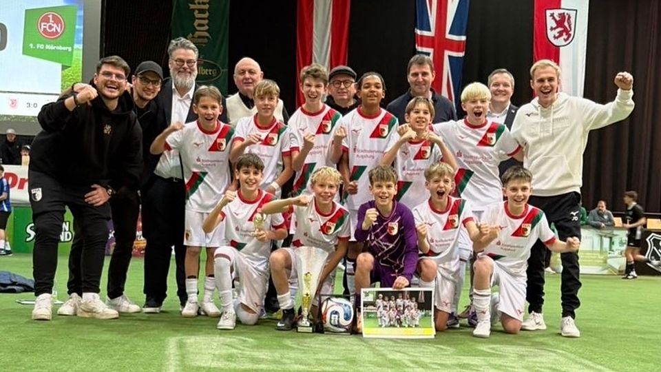 Kein Vorbeikommen gab es am D-Jugend Team des FC Augsburg im Sonnenland-Cup 2026