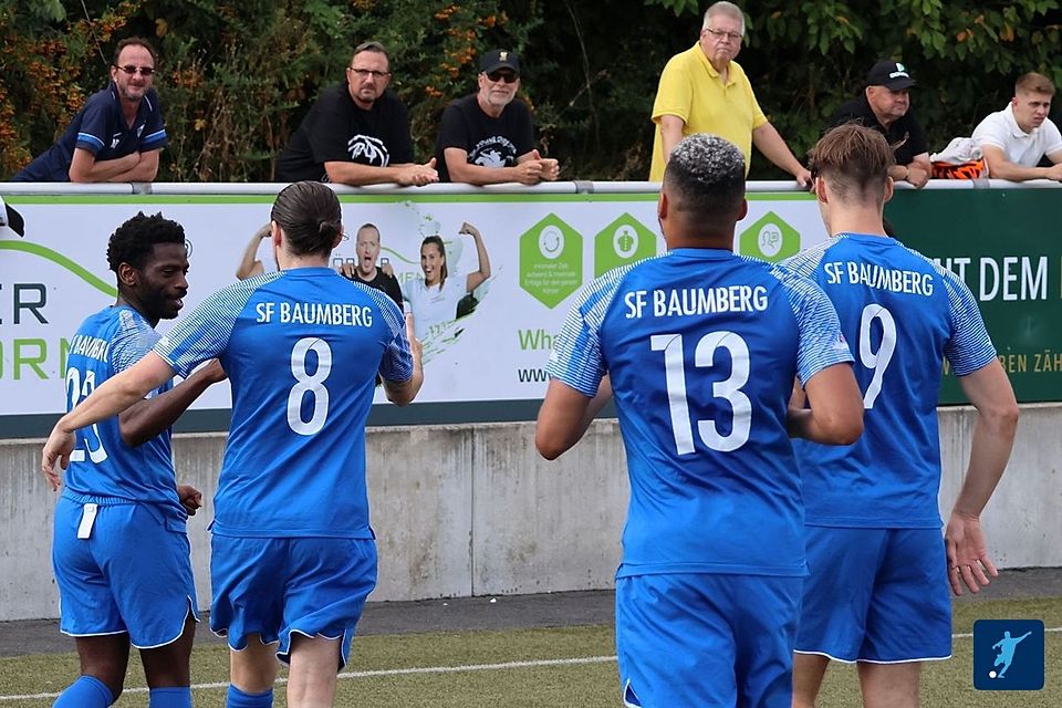 Die Sportfreunde Baumberg haben den SV Biemenhorst vor der Brust.