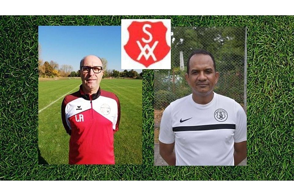 Neben Trainer Ludwig Anspach (links), wird auch Co-Trainer Ahmad Siddig (rechts) der Spielgemeinschaft erhalten bleiben.