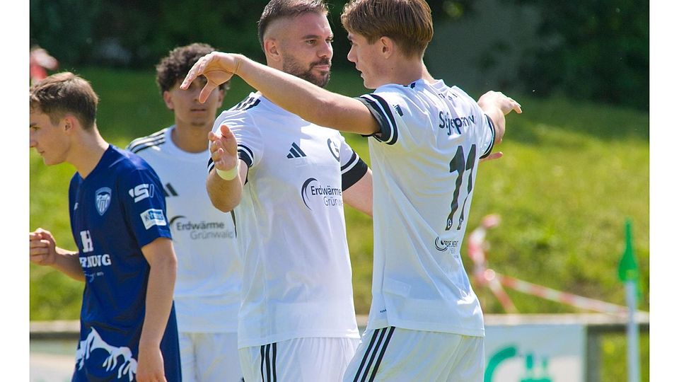 Wieder vereint beim TSV Grünwald: Daniel Leugner (li.) und Laris Stjepanovic (re.)