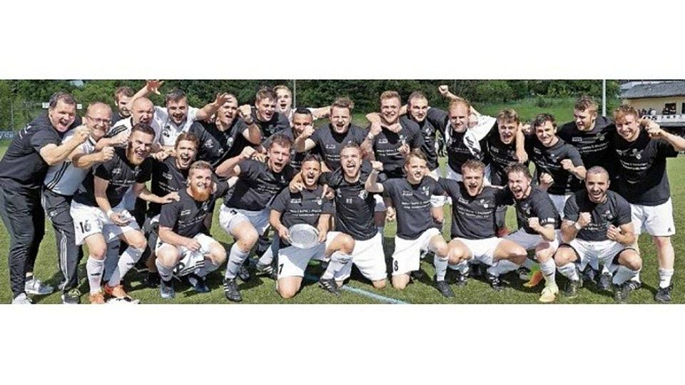 Meister der Landesliga Nord 2016/2017 und Aufsteiger in die Verbandsliga: SG Marpingen-Urexweiler. Foto: Kerosino