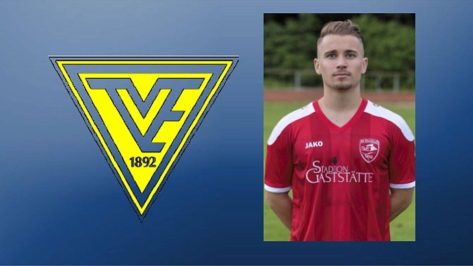 Trägt künftig das Trikot vom TVE: Luiz Felipe Barbosa. Foto: FuPa-Collage