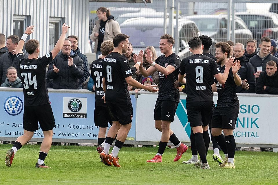 Der TSV Buchbach überzeugte in Hankofen.