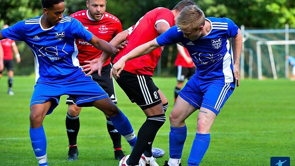 Harter Kampf: Der SV Kumreut und der SSV Hinterschmiding trennten sich 1:1-Unentschieden.