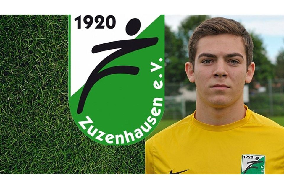 Jan Nicklausson hütet in der nächsten Saison das Tor des FC Zuzenhausen.