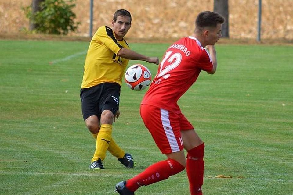 Christian Fritsch erzielte das Führungstor gegen Sonneberg-West