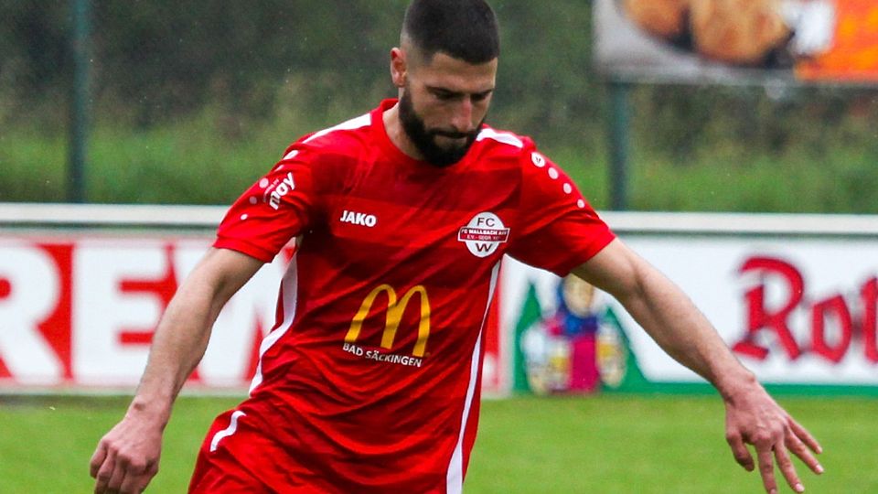 Ali Kara egalisierte den Rückstand des FC Wallbach gegen den TuS Maulburg  und hielt ansonsten den Laden in der Abwehr dicht. | Archiv: Matthias Konzok