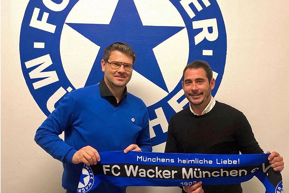 Florian Hahn (li.) heuert beim FC Wacker München an.