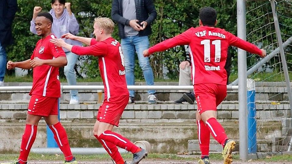 Die VSF Amern stehen in der nächsten Runde des Kreispokals.