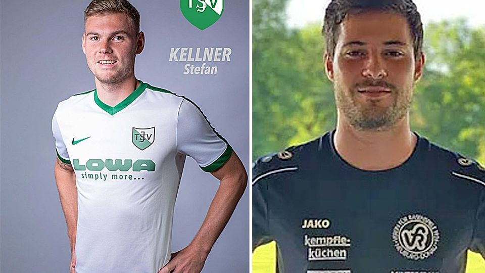 Stefan Kellner (links) bleibt auch in der neuen Saison Trainer bei der DJK Langenmosen. Torhüter Maximilian Oswald wird die Blauweißen wahrscheinlich Richtung München verlassen.