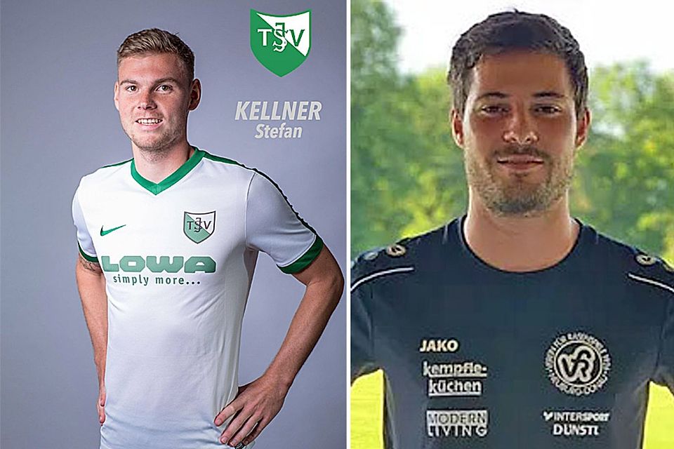 Stefan Kellner (links) bleibt auch in der neuen Saison Trainer bei der DJK Langenmosen. Torhüter Maximilian Oswald wird die Blauweißen wahrscheinlich Richtung München verlassen.