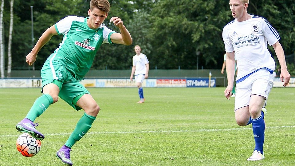 Werder Bremen II (links) kommt nach Mainz. F: Patten