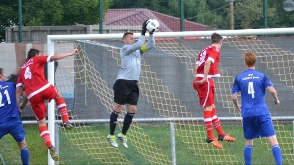 Keeper Akid Khalil kommt aus Jena zum SCN.                                      F: Volbert