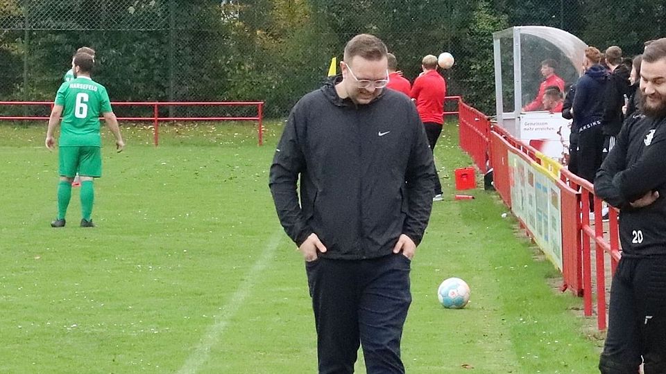 Letztes Spiel für Harsefelds Trainer Kevin Jahns.