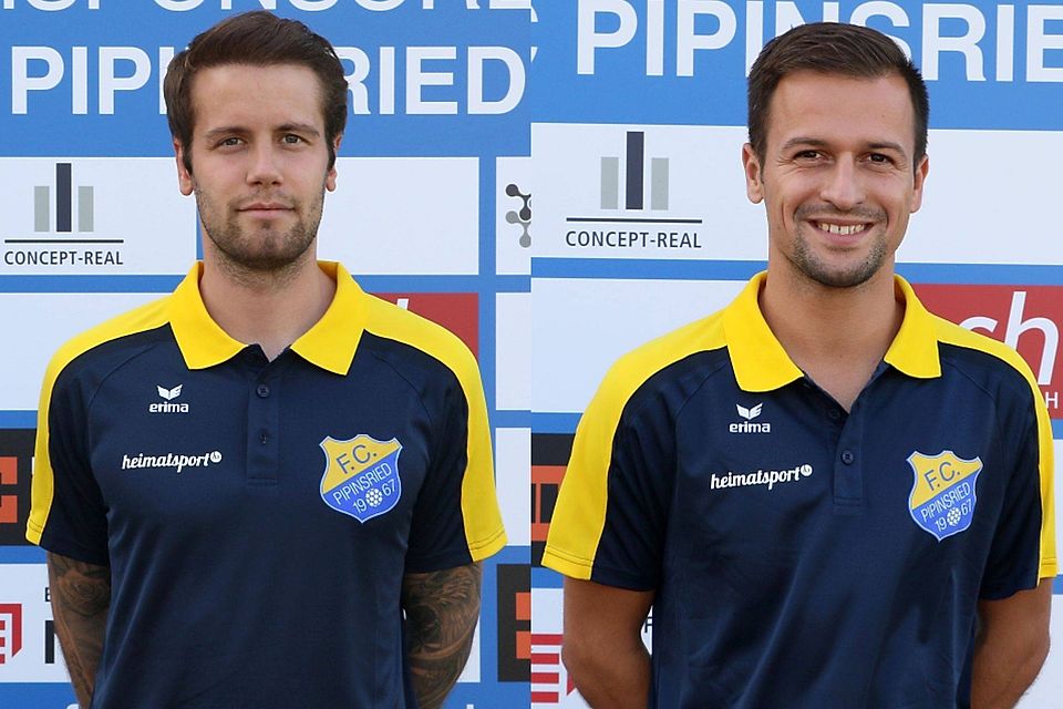 Fabian Hürzeler (li.) und Muriz Salemovic verlassen den FC Pipinsried