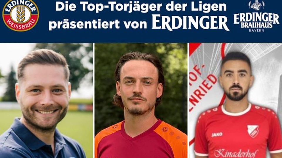 Unglaubliche 34 Saisontore erzielte Peter Schädler (mi.).