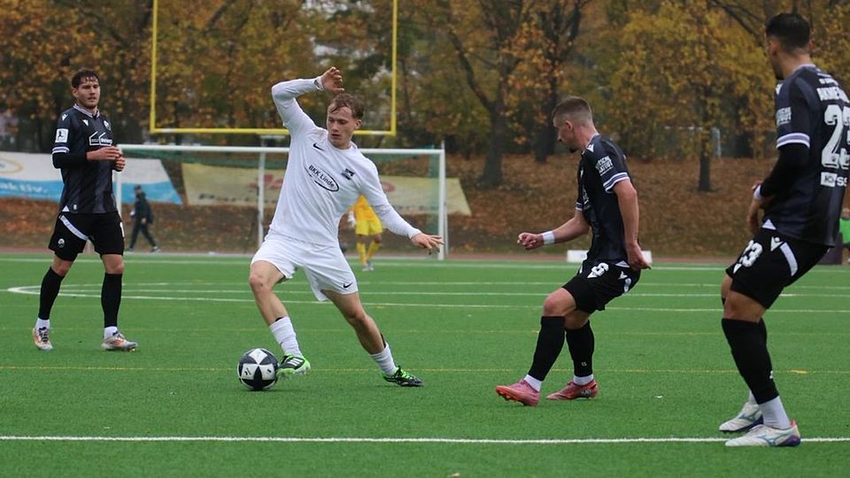Jan Wiltink und der TSV Schott Mainz hatten gegen Sandhausen viele gute Offensiv-Ansätze, brachten sie jedoch nicht ins Ziel.