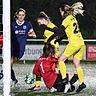 Das 1:0 für die Alemannia: Emma Kremer trifft aus kurzer Distanz.