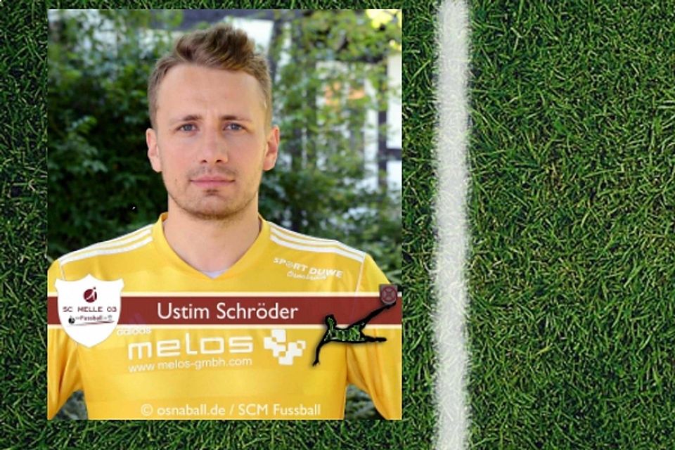 Hält den SC Melle 03 mit seinen Toren auf Kurs: Ustim Schröder