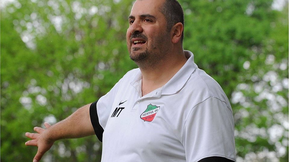 Murat Tik hat mit Hertha 06 im Moment einen Fuß in der Oberliga F: Lehner