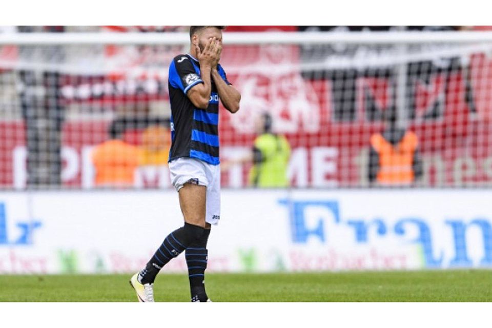FSV-Angreifer Fabian Schleusener hat sich einen Kreuzbandriss zugezogen und wird dem hessischen Drittligisten voraussichtlich bis Ende der Saison fehlen. Foto: Getty Images